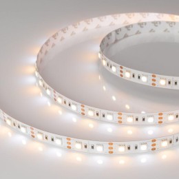 Лента светодиодная RT-B60-12mm 12V White-MIX 14.4Вт/м IP20 5060 измен. цветов. темпер. (уп.5м) Arlig