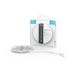 Лента светодиодная Basic 2835/120-SMD 10Вт/м 4000К нейтр. бел. IP20 700лм/м 12В 8мм (уп.5м) GAUSS BT