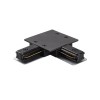Коннектор L-образный PTR/R CL-BL встраив. шинопровод черн. Pro JazzWay 5031852