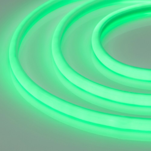 Arlight Лента герметичная RTW-PWT-A180-13mm 24V Green (14.4 W/m, IP68, 2835, 5m) (14.4 Вт/м, IP68)