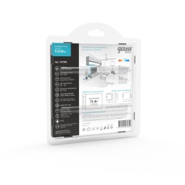 Лента светодиодная Basic 2835/120-SMD 9.6Вт/м 4000К нейтр. бел. IP20 624лм/м 12В 8мм (уп.5м) GAUSS B