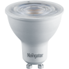 Лампа светодиодная 82 842 NLL-PAR16-8-230-4K-GU10-60D 8Вт 4000К нейтр. бел. GU10 1055лм 230В Navigat