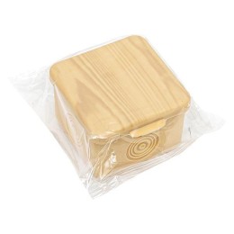 Коробка распаячная КМР-030-037 пылевлагозащ. 65х65х50 без мембранных вводов свет. дерево EKF plc-kmr