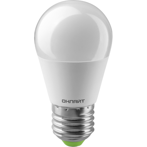 Лампа светодиодная 90 427 OLL-G45-13-230-4K-E27-FR (PRO 90-240В) ОНЛАЙТ 90427