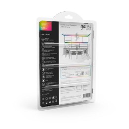 Лента светодиодная Basic 5050/30-SMD 6Вт/м RGBW IP20 390лм/м 12В 10мм драйвер (уп.5м) GAUSS BT011