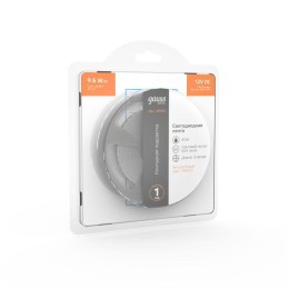 Лента светодиодная Basic 2835/120-SMD 9.6Вт/м 3000К тепл. бел. IP20 624лм/м 12В 8мм (уп.3м) GAUSS BT