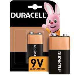 Элемент питания алкалиновый "крона" 6LR61/MN 1604 ВР-1 (блист.1шт) Duracell 00000754