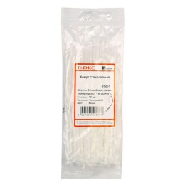 Хомут кабельный 2.6х200 полиамид бел. (уп.100шт) DKC 25207
