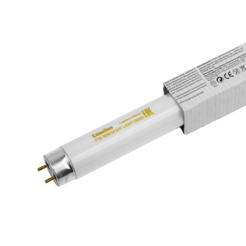 Лампа люминесцентная FT8-18W/54 18Вт T8 6500К G13 Camelion 3005