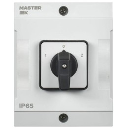 Переключатель кулачковый 40А (сх. 53) в боксе стандартная рукоятка IEK MI-CS20-040-053