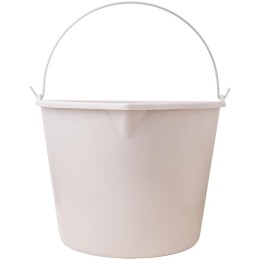 Ведро строительное 20л эластичное для перемешивания раствора с носиком пластик. КУРС 04084