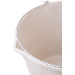 Ведро строительное 20л эластичное для перемешивания раствора с носиком пластик. КУРС 04084