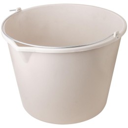 Ведро строительное 20л эластичное для перемешивания раствора с носиком пластик. КУРС 04084