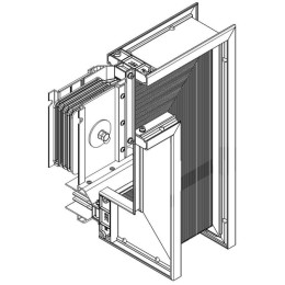 Секция Z-образ. вниз прав. 1250А Al 3L+N+PER НК IP55 тран. IEK LB-1250A4-25-F-ZDR