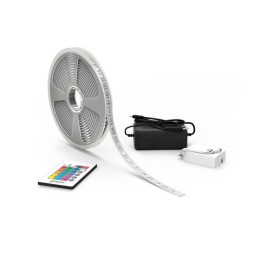 Лента светодиодная Basic 5050/60-SMD 10Вт/м RGB IP20 700лм/м 12В 10мм драйвер (уп.3м) GAUSS BT041