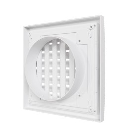 Решетка вентиляционная регулируемая 150х150 с фланцем D100 ERA 1515RRP10F