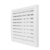 Решетка вентиляционная регулируемая 150х150 с фланцем D100 ERA 1515RRP10F