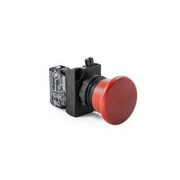 Кнопка "Грибок" без фиксации красн. EMAS CP200MK