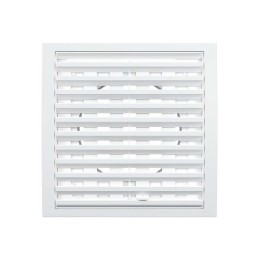 Решетка вентиляционная регулируемая 200х200 с фланцем D125 ERA 2020RRP12.5F