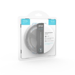 Лента светодиодная Basic 2835/120-SMD 9.6Вт/м 4000К нейтр. бел. IP20 624лм/м 12В 8мм (уп.2м) GAUSS B