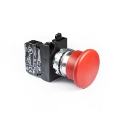 Кнопка "Грибок" без фиксации красн. EMAS CM200MK