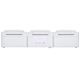 Розетка 3-м ОП Гермес Plus РСб23-3-ГПБб 16А IP54 с заземл. с крышкой бел. IEK ERMP32-K01-16-54-EC