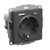 Розетка AtlasDesign 16А с 2-мя заряд. устройствами USB тип A+C 5В/2.4А/3.0А 2х5В/1.5А механизм базал