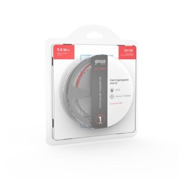Лента светодиодная Basic 2835/120-SMD 9.6Вт/м красн. IP20 624лм/м 12В 8мм (уп.3м) GAUSS BT066