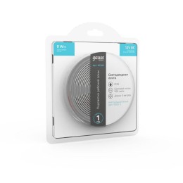 Лента светодиодная Basic 5050/60-SMD 8Вт/м 4000К нейтр. бел. IP20 900лм/м 12В 10мм (уп.5м) GAUSS BT0