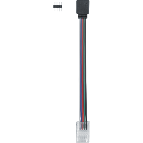 Коннектор для гибкого соединения RGBW СД ленты 93 292 NLSC-RGBW10mm-PCRGBW-W-PC-IP20 (уп.5шт) NAVIGA