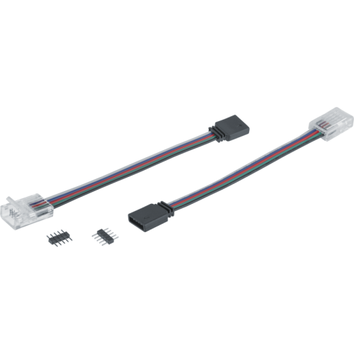 Коннектор для гибкого соединения RGBW СД ленты 93 292 NLSC-RGBW10mm-PCRGBW-W-PC-IP20 (уп.5шт) NAVIGA
