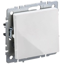 Выключатель 1-кл. Brite 10А ВС10-1-0-БрБ механизм бел. IEK BR-V10-0-10-K01-PRO