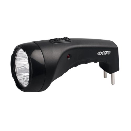 Фонарь аккумуляторный ручной AccuF2-L07-bk 7LED 2 режима: 100проц./25проц. аккум. 0.4А.ч выдвижная в