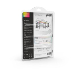 Лента светодиодная Basic 5050/60-SMD 12Вт RGB IP65 780лм/м 12В 10мм драйвер (уп.5м) GAUSS BT072