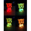 Фигура светодиодная "Тигр" 8х7см светодиод RGB переливается разными оттенками элементы питания 3хAG1