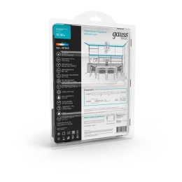 Лента светодиодная Basic 5050/60-SMD 10Вт/м 4000К нейтр. бел. IP20 700лм/м 12В 10мм драйвер (уп.5м)