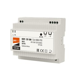 Блок питания для светодиодной ленты BSPS DIN 12В 7.5А=100Вт PL IP20 Pro+ JazzWay 5049987