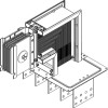 Секция фланцевая вверх Тип1 1600А Al 3L+N+PER НК IP55 тран. IEK LB-1600A4-25-F-FU1
