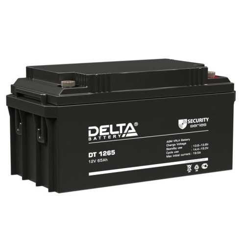 Аккумулятор ОПС 12В 65А.ч DT 1265 Delta 4614010040019