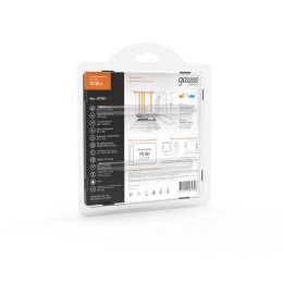 Лента светодиодная Basic 5050/60-SMD 10Вт/м 3000К тепл. бел. IP65 700лм/м 12В 10мм (уп.5м) GAUSS BT0