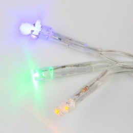 Гирлянда LED ULD-S1000-090/STA MULTI IP20 10м 90 диодов разноцвет. свет провод прозр. Uniel UL-00007