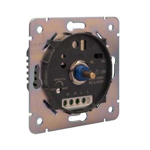 Светорегулятор (диммер) СП 300Вт STRONG MIELE графит Kranz KR-78-0732-6