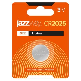 Элемент питания литиевый CR2025 3В BL-1 (блист.1шт) JazzWay 2852861