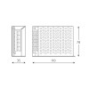 Блок питания для светодиодной ленты Basic 40Вт 12В IP20 (драйвер) GAUSS BT502