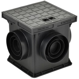Колодец контрольный с крышкой пластик IEK ZKK10-60-200