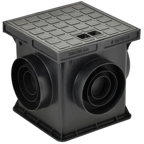 Колодец контрольный с крышкой пластик IEK ZKK10-60-200