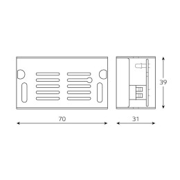 Блок питания для светодиодной ленты Basic 15Вт 12В IP20 (драйвер) GAUSS BT500