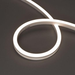 Лента светодиодная MOONLIGHT-SIDE-A140-12x17mm 24V Day 4000К 9.6Вт/м IP67 2835 wire x1 герметичная (