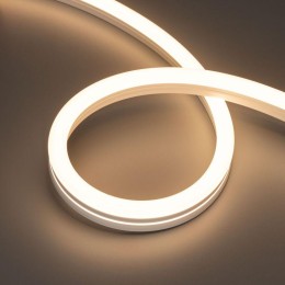 Лента светодиодная MOONLIGHT-SIDE-A140-12x24mm 24V Warm 3000К 9.6Вт/м IP68 2835 Wire x1 герметичная