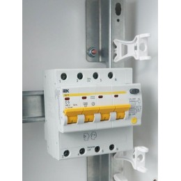 Выключатель автоматический дифференциального тока 4п C 6А 10мА тип AC 4.5кА АД-14 KARAT IEK MAD10-4-